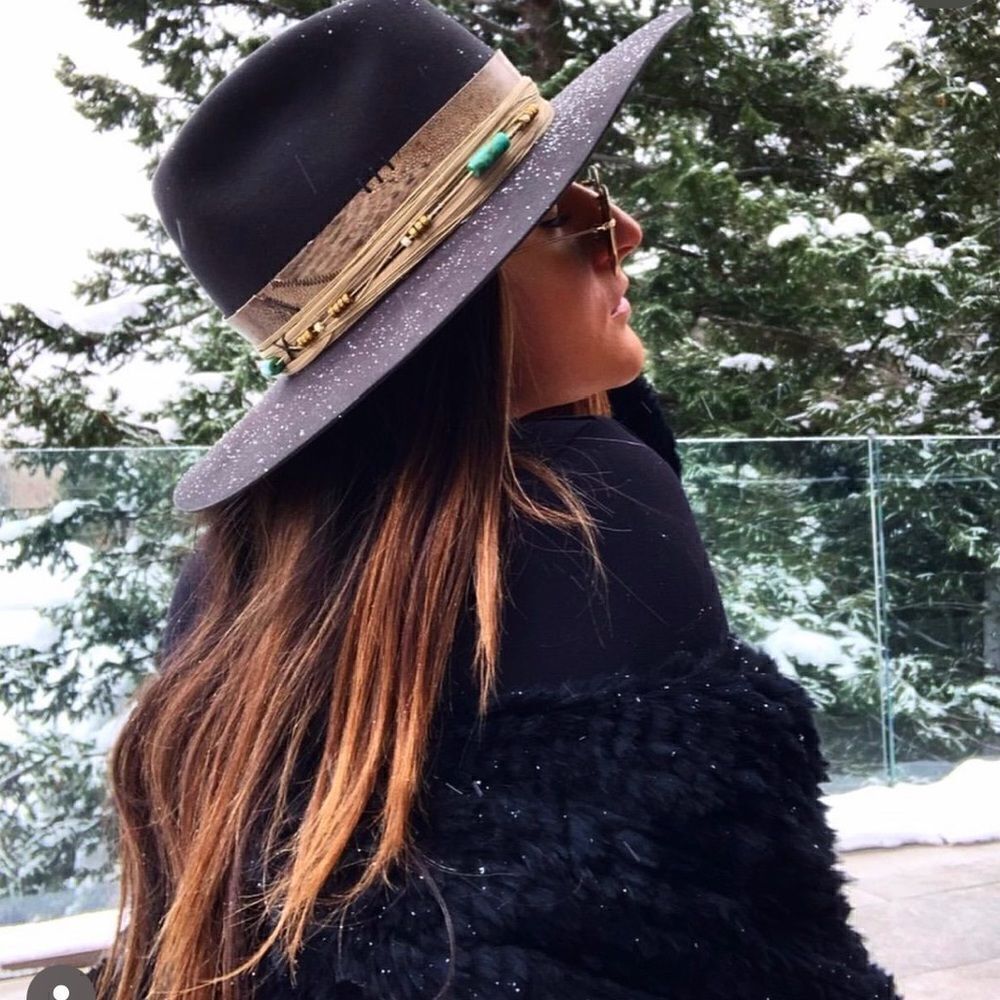 Aspen custom flat brim hat